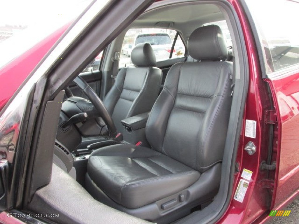 2006 Accord EX-L V6 Sedan - Redondo Red Pearl / Gray photo #13