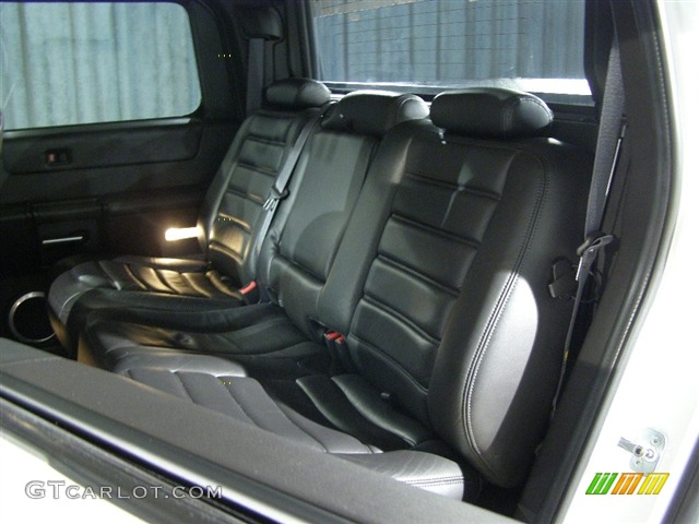 2005 H2 SUT - White / Ebony Black photo #13