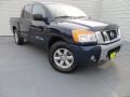 Navy Blue Metallic 2010 Nissan Titan LE Crew Cab