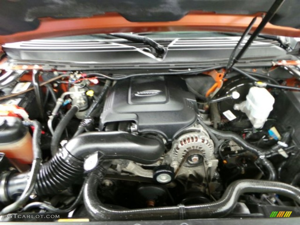 2007 Avalanche LT 4WD - Sunburst Orange Metallic / Ebony/Light Cashmere photo #6