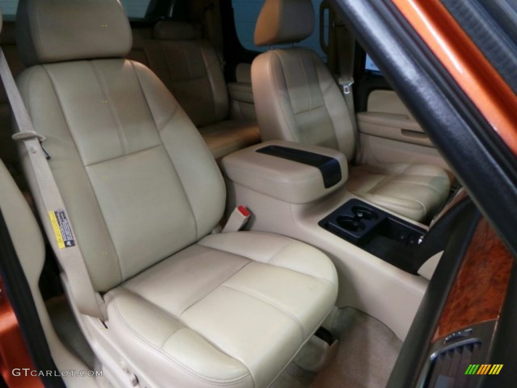 2007 Avalanche LT 4WD - Sunburst Orange Metallic / Ebony/Light Cashmere photo #10