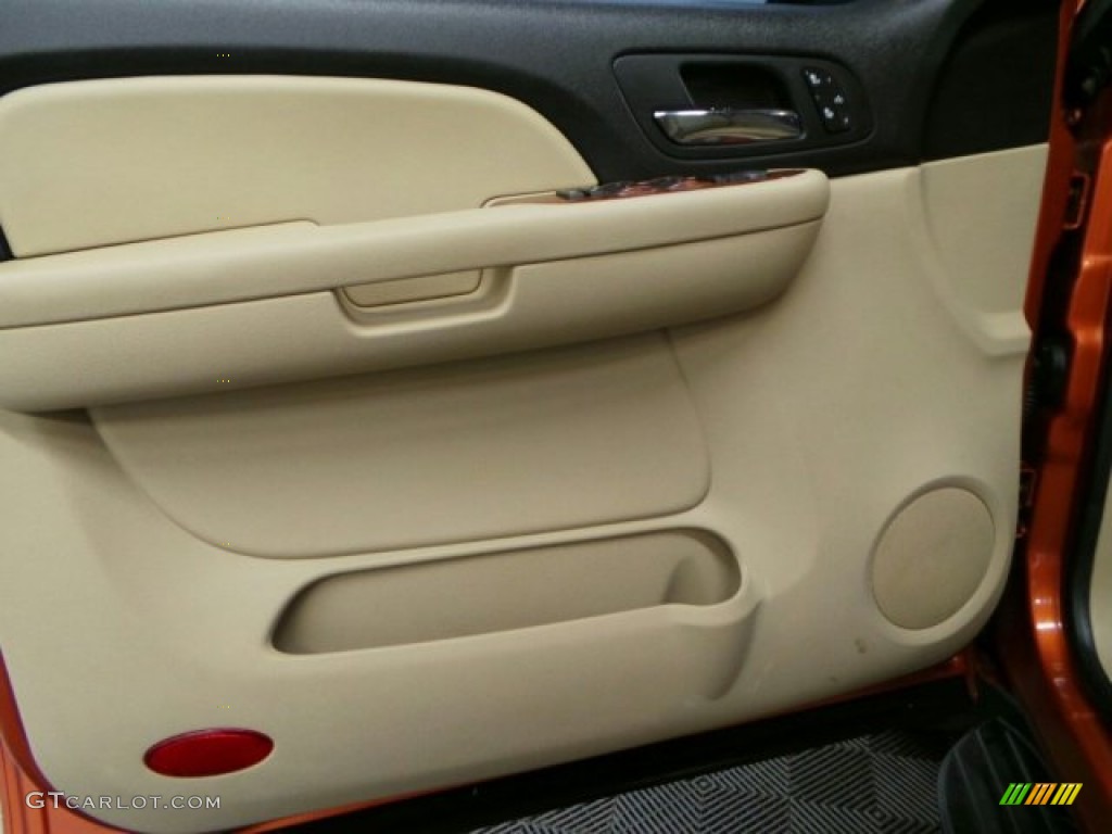 2007 Avalanche LT 4WD - Sunburst Orange Metallic / Ebony/Light Cashmere photo #12