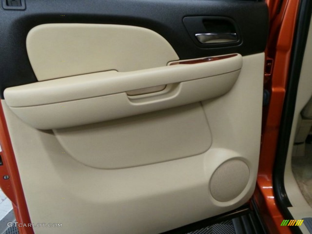 2007 Avalanche LT 4WD - Sunburst Orange Metallic / Ebony/Light Cashmere photo #14