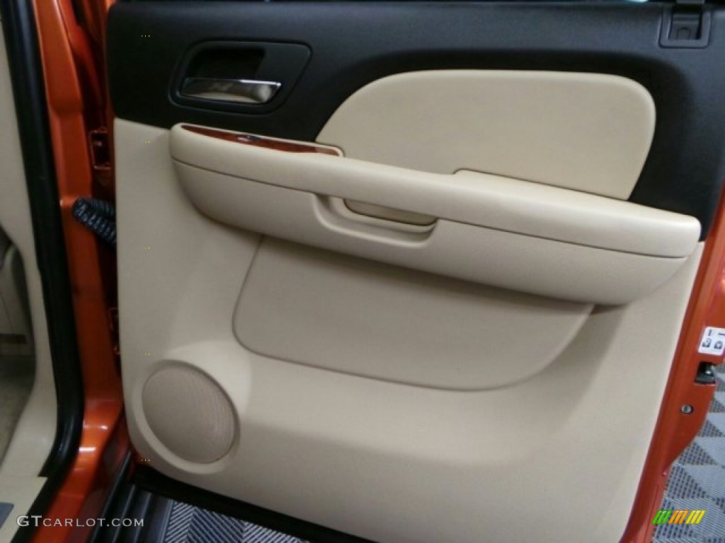 2007 Avalanche LT 4WD - Sunburst Orange Metallic / Ebony/Light Cashmere photo #15