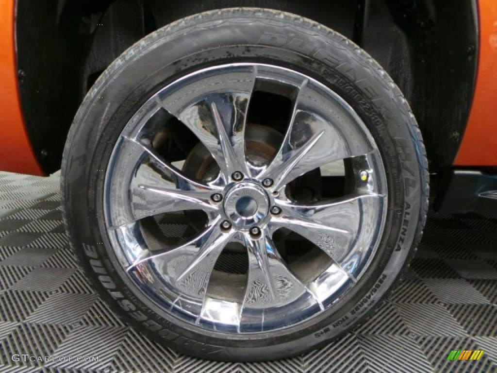 2007 Avalanche LT 4WD - Sunburst Orange Metallic / Ebony/Light Cashmere photo #27