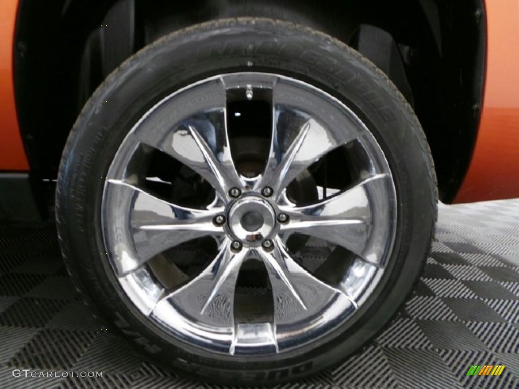 2007 Avalanche LT 4WD - Sunburst Orange Metallic / Ebony/Light Cashmere photo #29