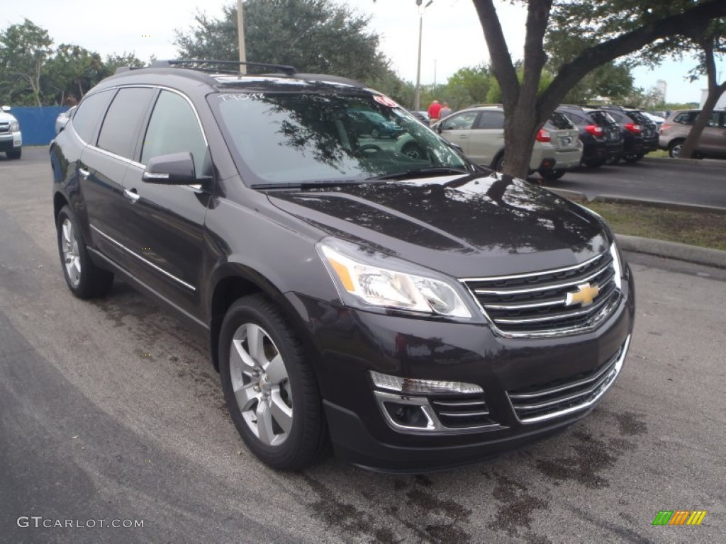 Tungsten Metallic 2014 Chevrolet Traverse LTZ Exterior Photo #88498665