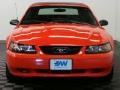 2004 Competition Orange Ford Mustang V6 Convertible  photo #2