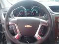 Ebony 2014 Chevrolet Traverse LTZ Steering Wheel