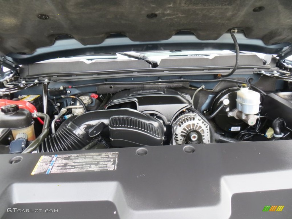 2009 Silverado 1500 LS Extended Cab 4x4 - Blue Granite Metallic / Dark Titanium photo #23