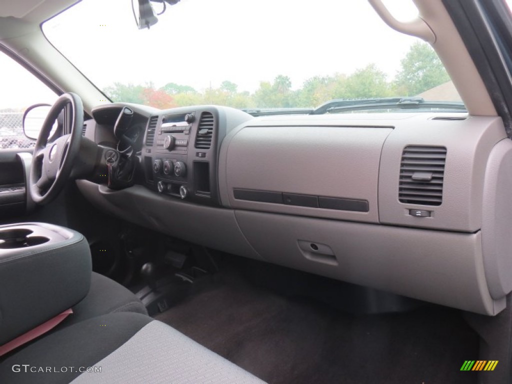 2009 Silverado 1500 LS Extended Cab 4x4 - Blue Granite Metallic / Dark Titanium photo #25