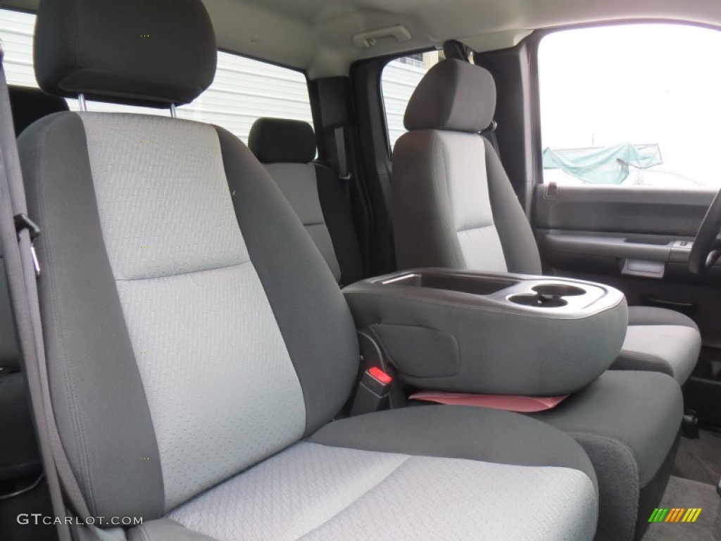 2009 Silverado 1500 LS Extended Cab 4x4 - Blue Granite Metallic / Dark Titanium photo #26