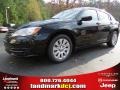 2014 Black Clear Coat Chrysler 200 LX Sedan  photo #1