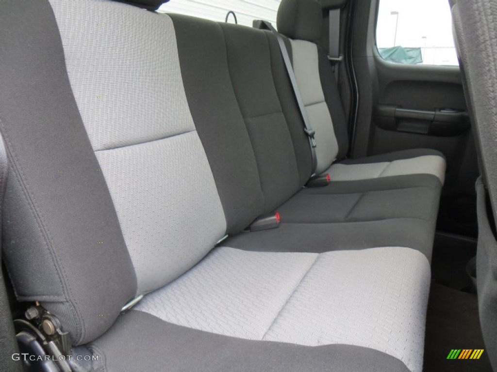 2009 Silverado 1500 LS Extended Cab 4x4 - Blue Granite Metallic / Dark Titanium photo #29