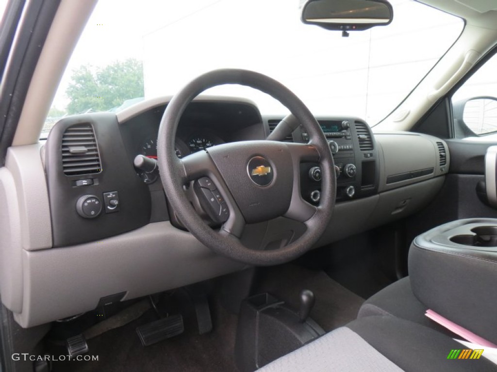 2009 Silverado 1500 LS Extended Cab 4x4 - Blue Granite Metallic / Dark Titanium photo #35