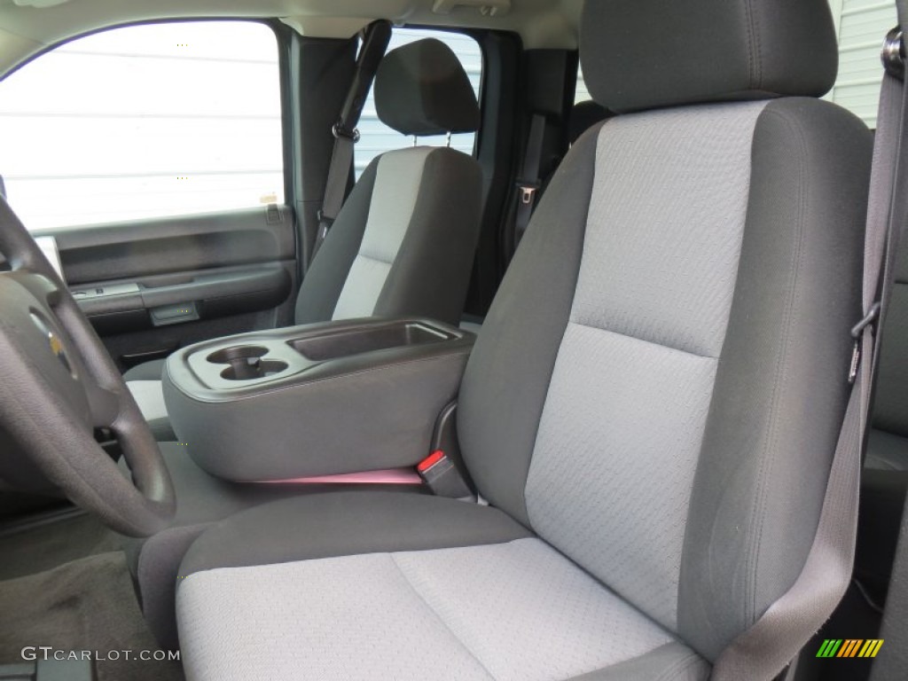 2009 Silverado 1500 LS Extended Cab 4x4 - Blue Granite Metallic / Dark Titanium photo #36