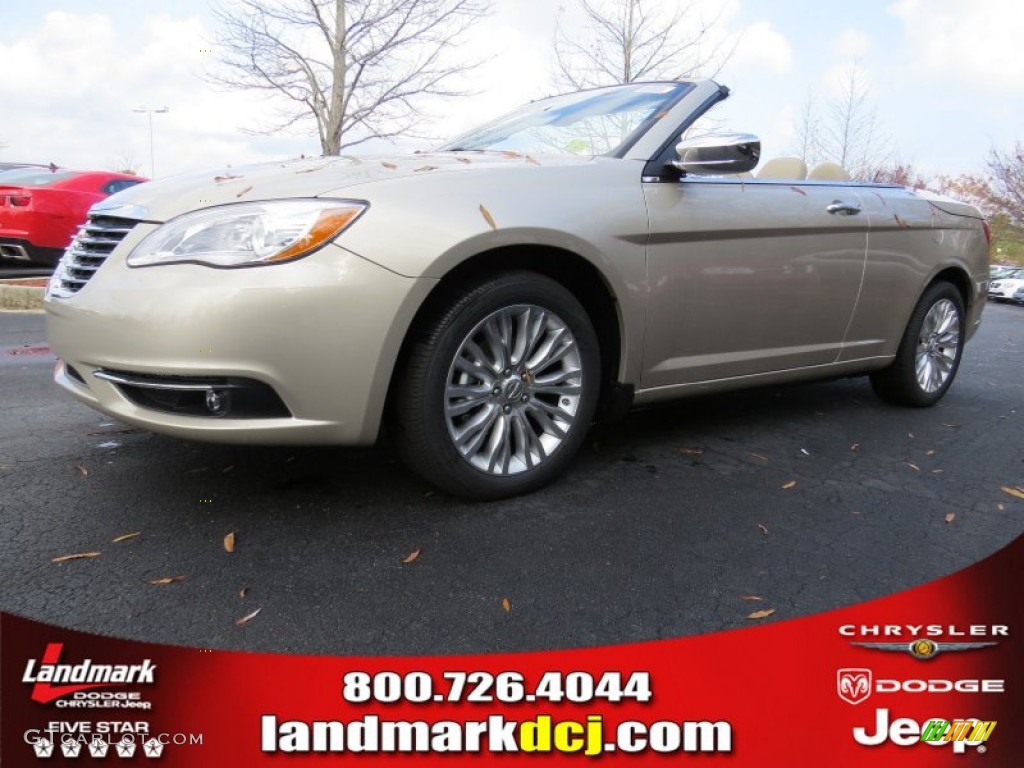 2014 200 Limited Convertible - Cashmere Pearl / Black/Light Frost Beige photo #1