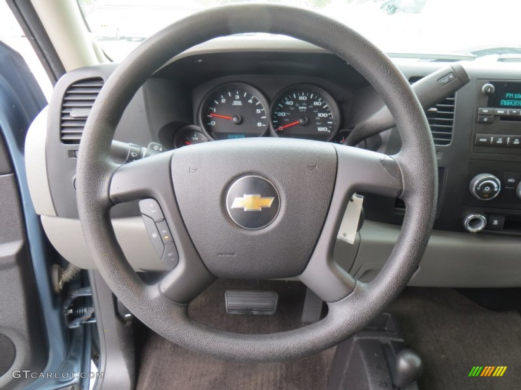 2009 Silverado 1500 LS Extended Cab 4x4 - Blue Granite Metallic / Dark Titanium photo #41