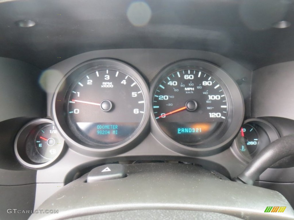 2009 Silverado 1500 LS Extended Cab 4x4 - Blue Granite Metallic / Dark Titanium photo #42