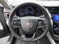 Light Platinum/Jet Black 2014 Cadillac CTS Luxury Sedan AWD Steering Wheel
