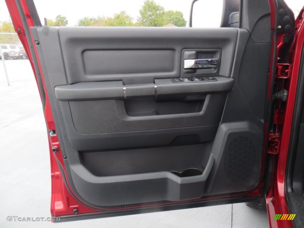 2009 Ram 1500 SLT Quad Cab - Inferno Red Crystal Pearl / Dark Slate/Medium Graystone photo #31