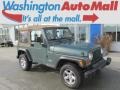 2000 Medium Fern Green Pearl Jeep Wrangler SE 4x4 #88493667