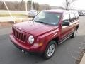 Deep Cherry Red Crystal Pearl 2012 Jeep Patriot Sport 4x4 Exterior