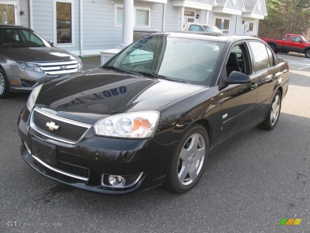 2006 Malibu SS Sedan - Black / Ebony Black photo #3