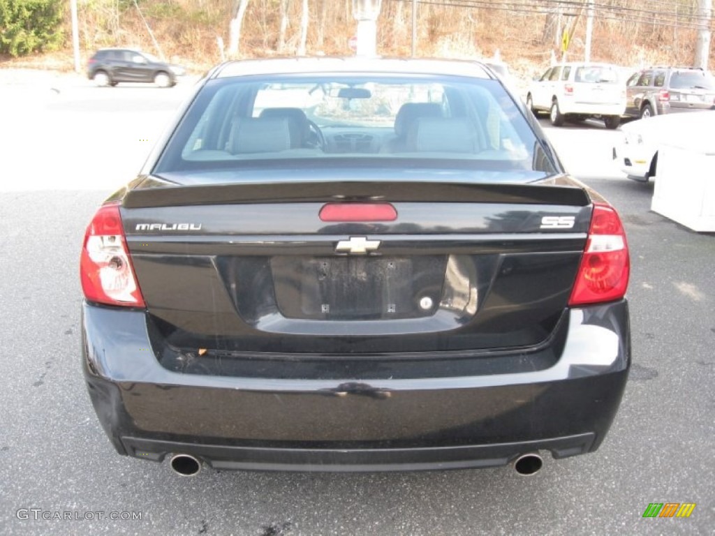 2006 Malibu SS Sedan - Black / Ebony Black photo #6
