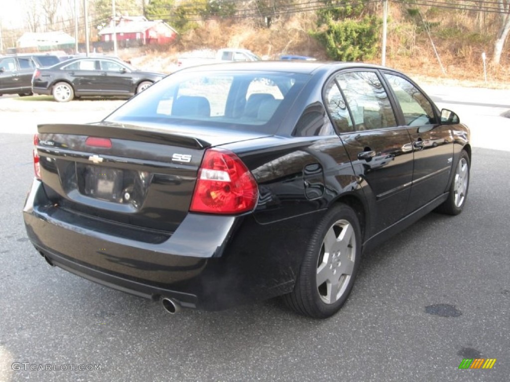 2006 Malibu SS Sedan - Black / Ebony Black photo #7
