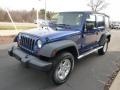 Surf Blue Pearl 2009 Jeep Wrangler Unlimited X 4x4 Exterior