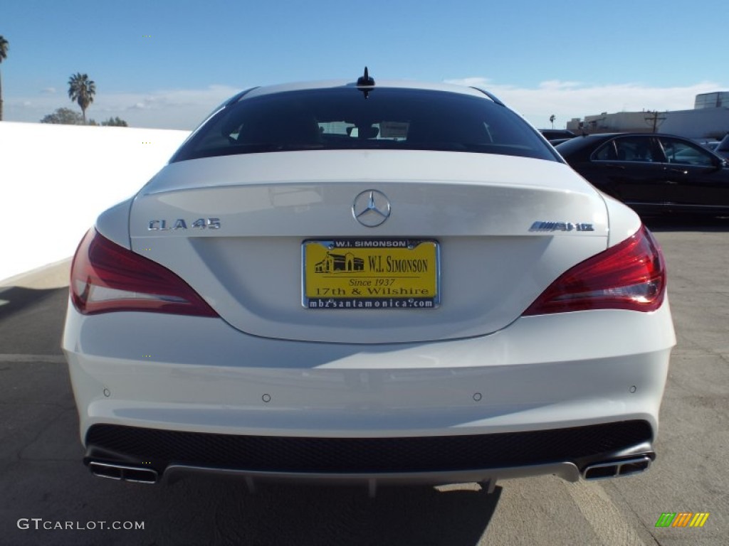 2014 CLA 45 AMG - Cirrus White / AMG Black/Red Cut photo #5