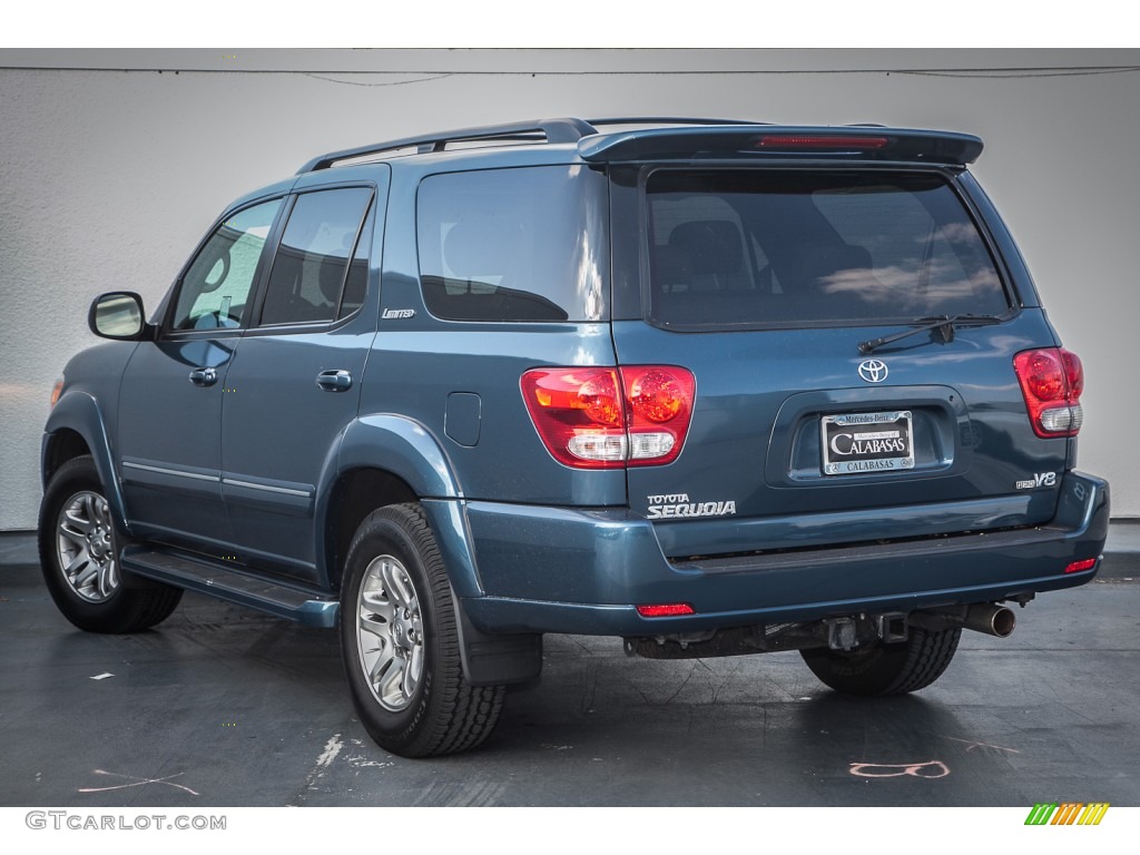 2006 Sequoia Limited - Bluesteel Mica / Taupe photo #9