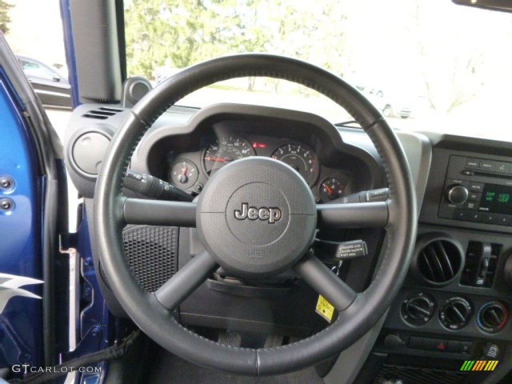 2009 Wrangler Unlimited X 4x4 - Surf Blue Pearl / Dark Slate Gray/Medium Slate Gray photo #18