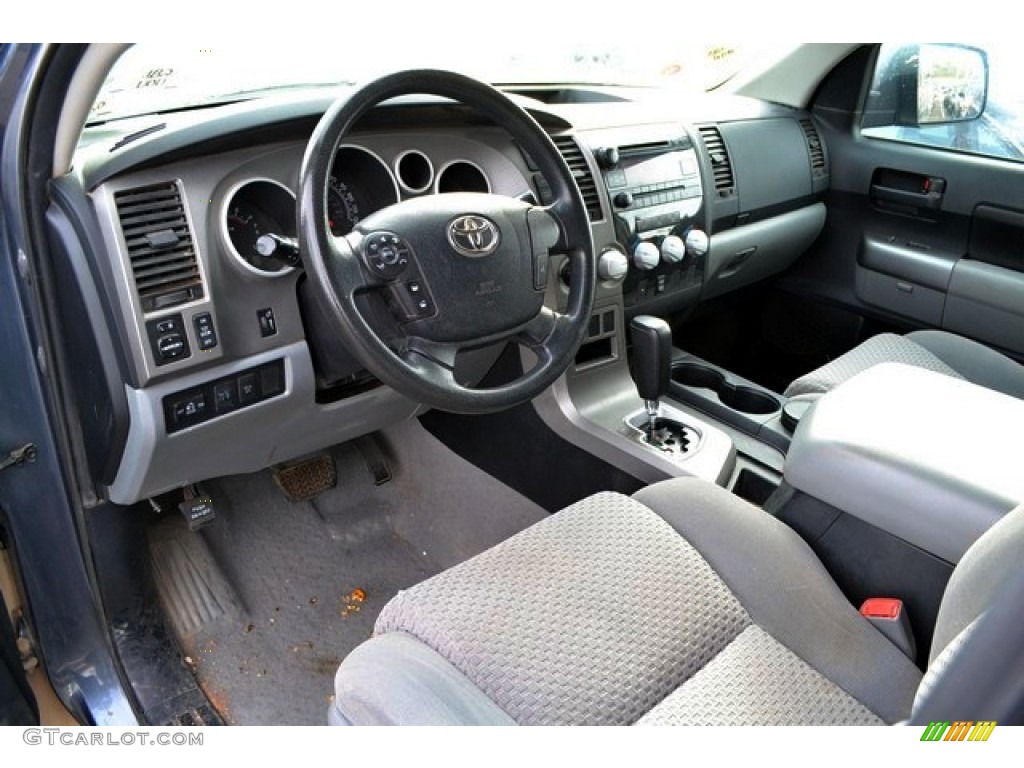 2010 Tundra TRD Double Cab 4x4 - Nautical Blue Metallic / Graphite Gray photo #5