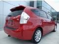 Barcelona Red Metallic - Prius v Five Hybrid Photo No. 4