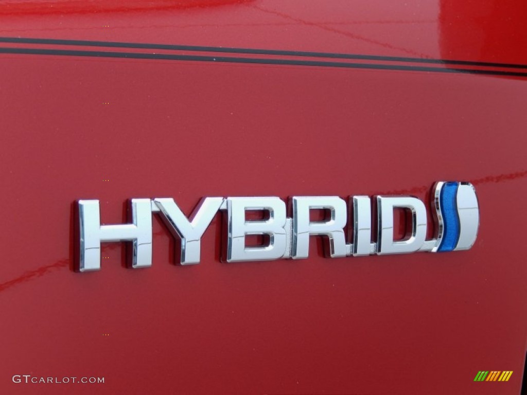 2013 Prius v Five Hybrid - Barcelona Red Metallic / Dark Gray photo #10