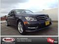 2014 Steel Grey Metallic Mercedes-Benz C 250 Sport  photo #1