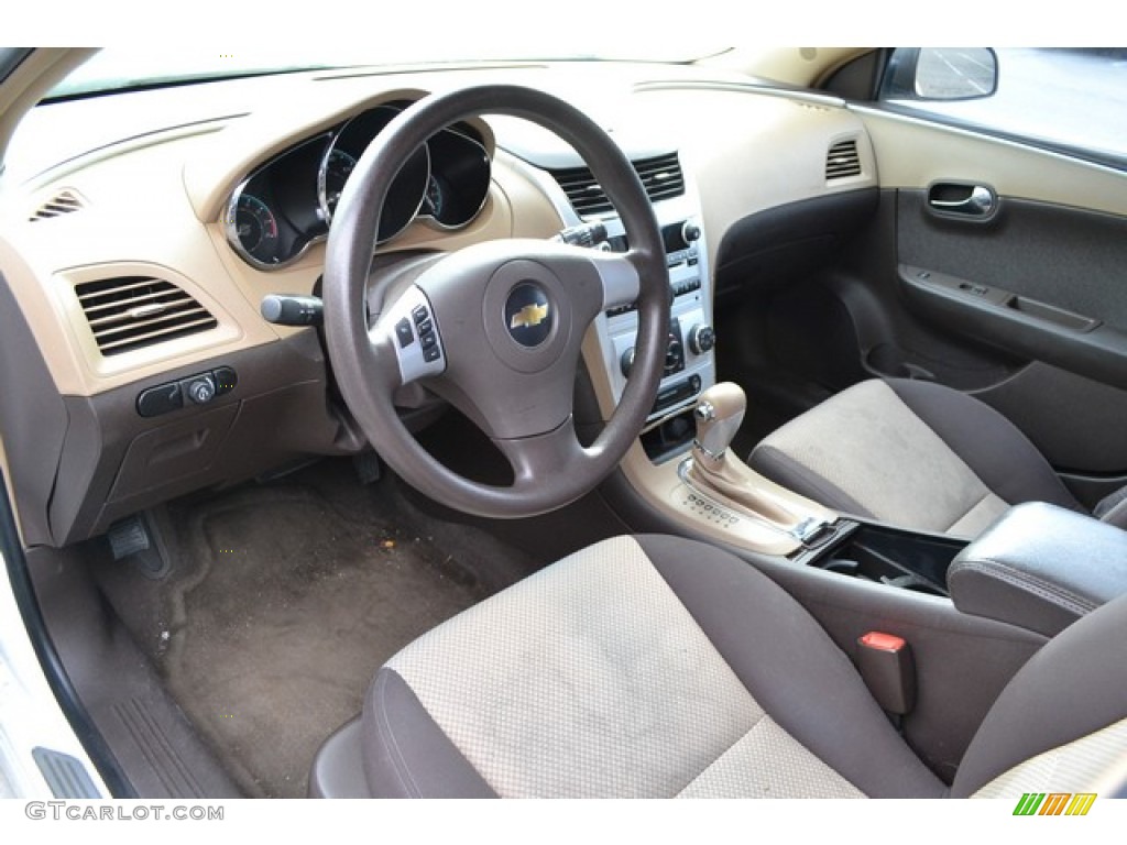 Cocoa/Cashmere Interior 2009 Chevrolet Malibu LS Sedan Photo #88504194