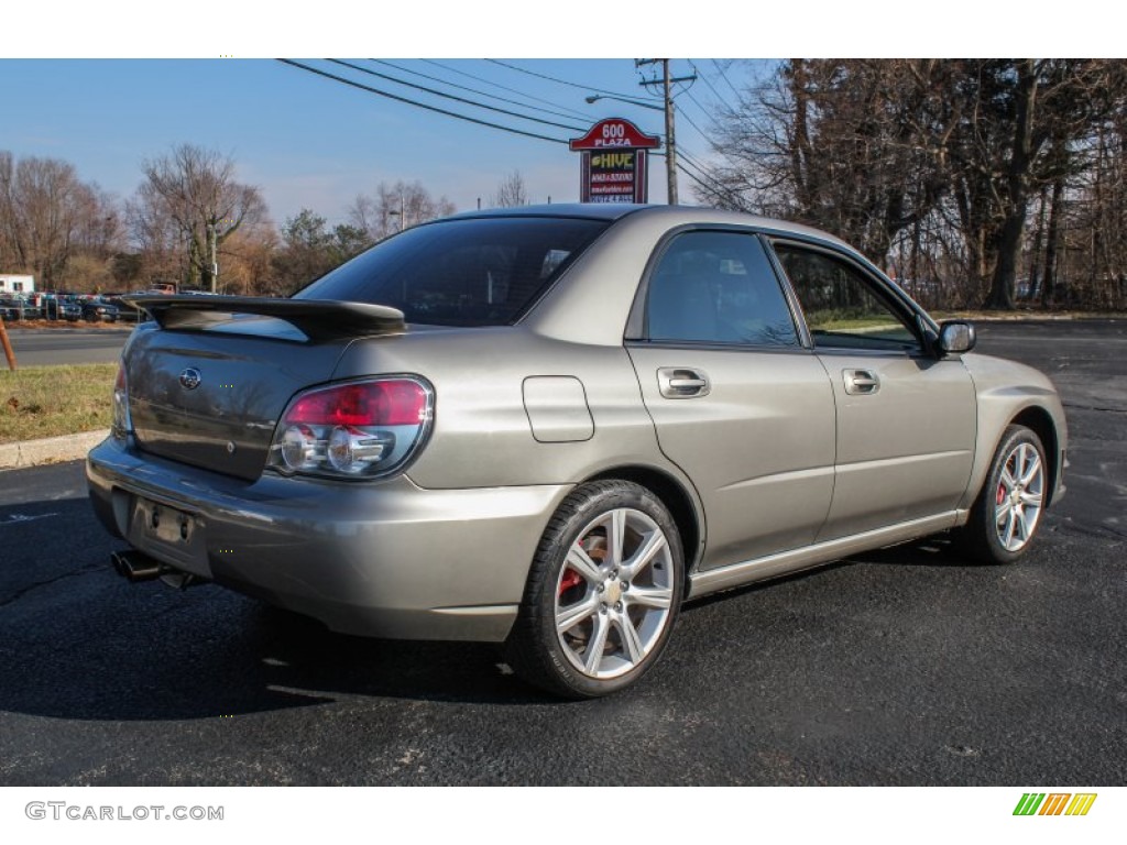 2006 Impreza WRX Sedan - Steel Gray Metallic / Anthracite Black photo #6