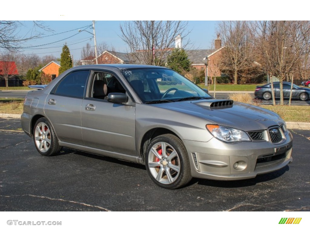 2006 Impreza WRX Sedan - Steel Gray Metallic / Anthracite Black photo #8