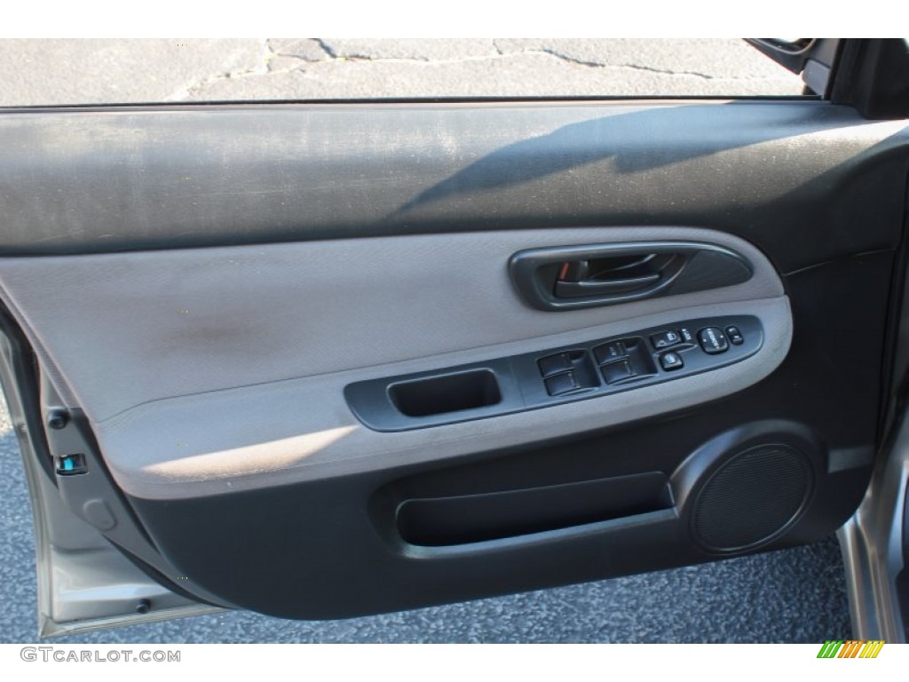 2006 Impreza WRX Sedan - Steel Gray Metallic / Anthracite Black photo #11