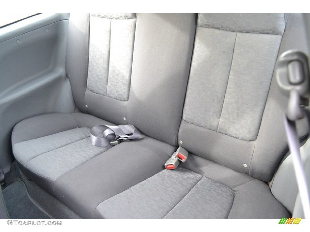 2005 Accent GLS Coupe - Silver Mist / Gray photo #6