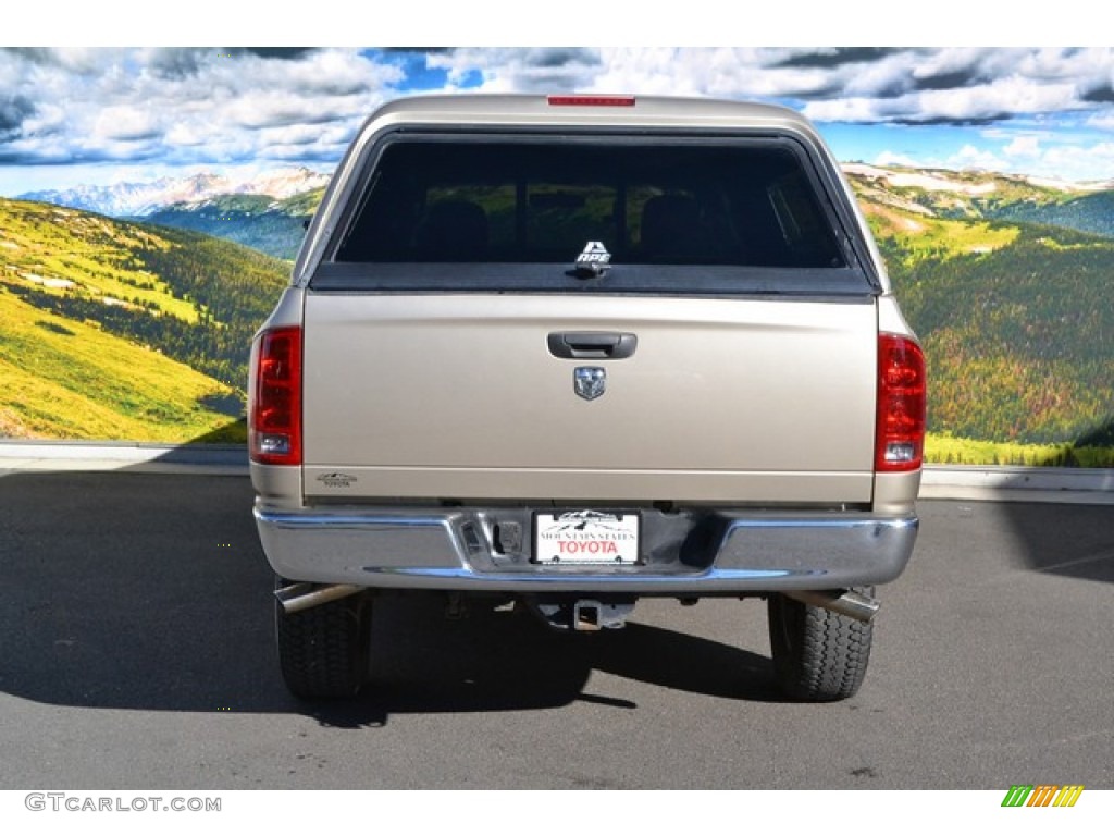 2005 Ram 1500 ST Quad Cab 4x4 - Light Almond Pearl / Taupe photo #8