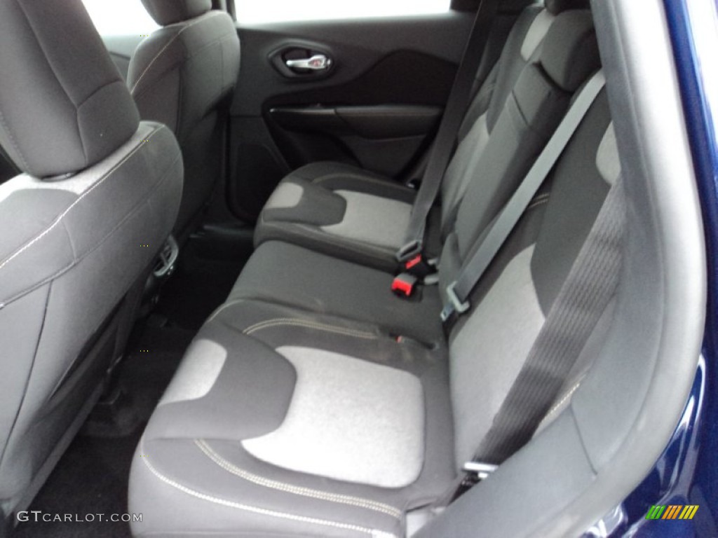Morocco - Black Interior 2014 Jeep Cherokee Latitude Photo #88505826