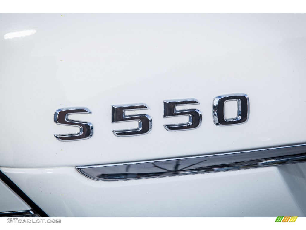 2008 S 550 Sedan - Arctic White / Black photo #7