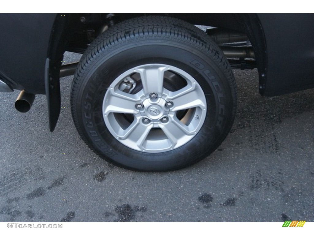 2014 Tundra SR5 Double Cab 4x4 - Magnetic Gray Metallic / Black photo #9