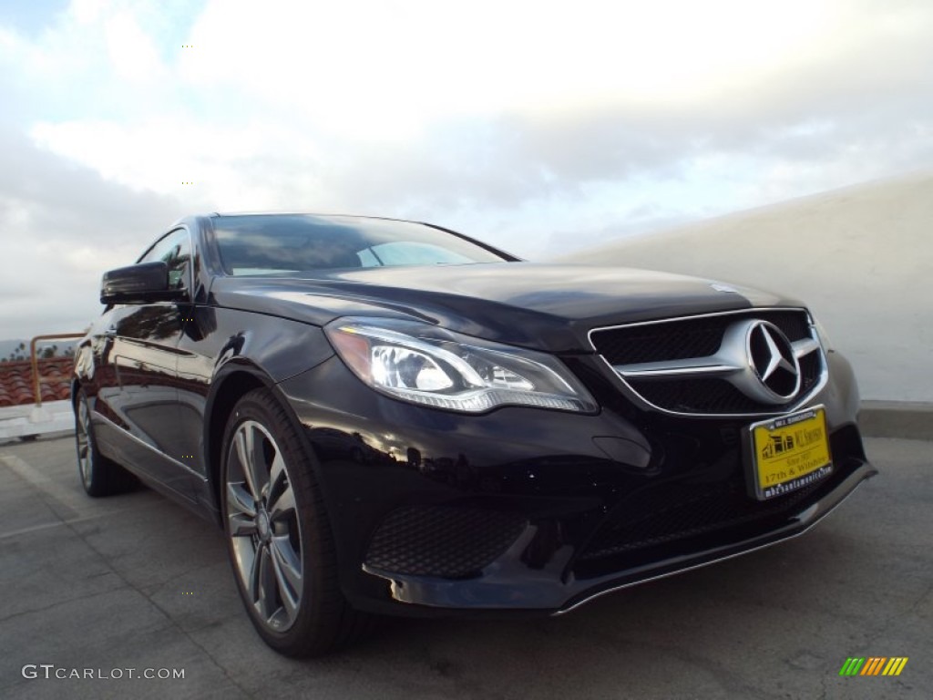 2014 E 350 Coupe - Black / Black photo #11