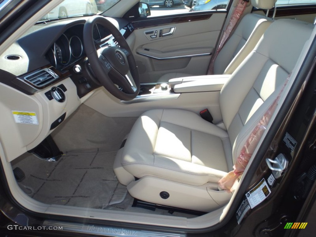 2014 E 350 Sedan - Dolomite Brown Metallic / Silk Beige/Espresso Brown photo #7