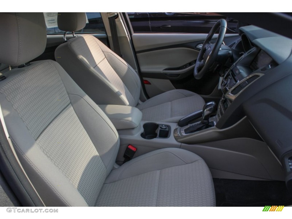 2012 Focus SEL Sedan - Sterling Grey Metallic / Stone photo #8